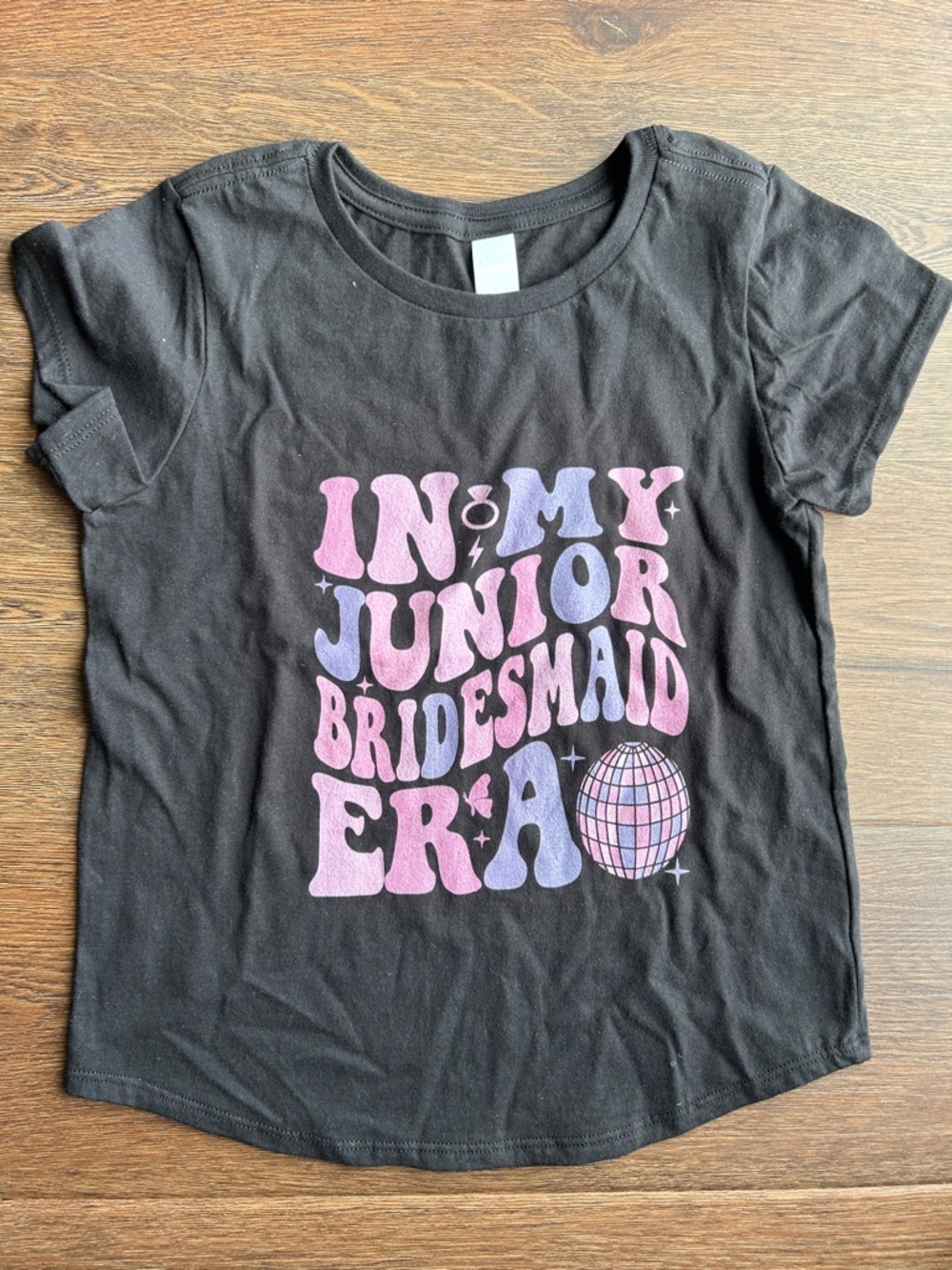 Girls 'In my Junior Bridesmaid Era' T-shirt | Junior Bridesmaid | Wedding